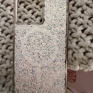 Case mate - White Sparkle